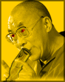 dalia lama with bong